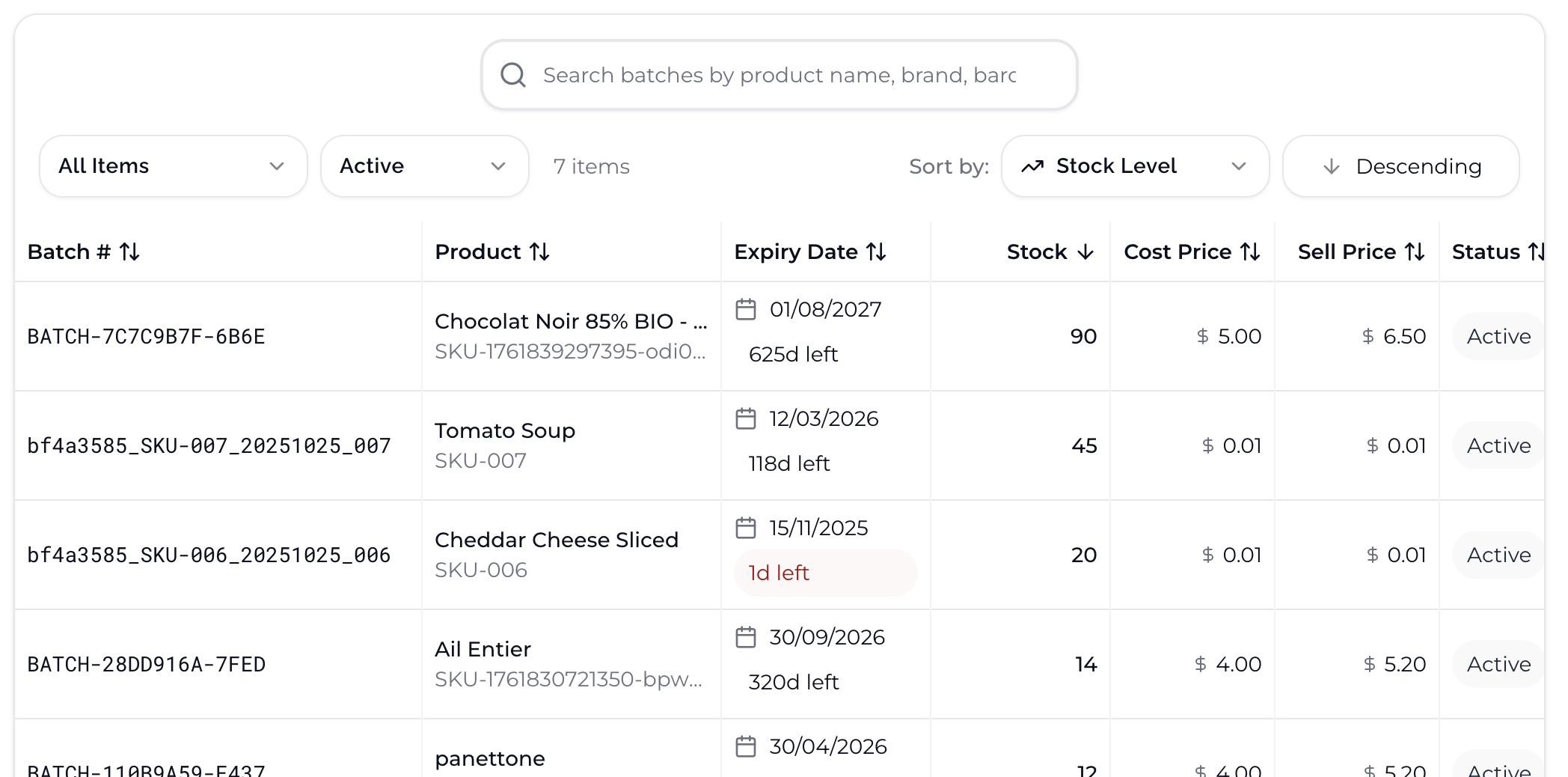 LIFO MVP v1 - Screenshot 3 preview