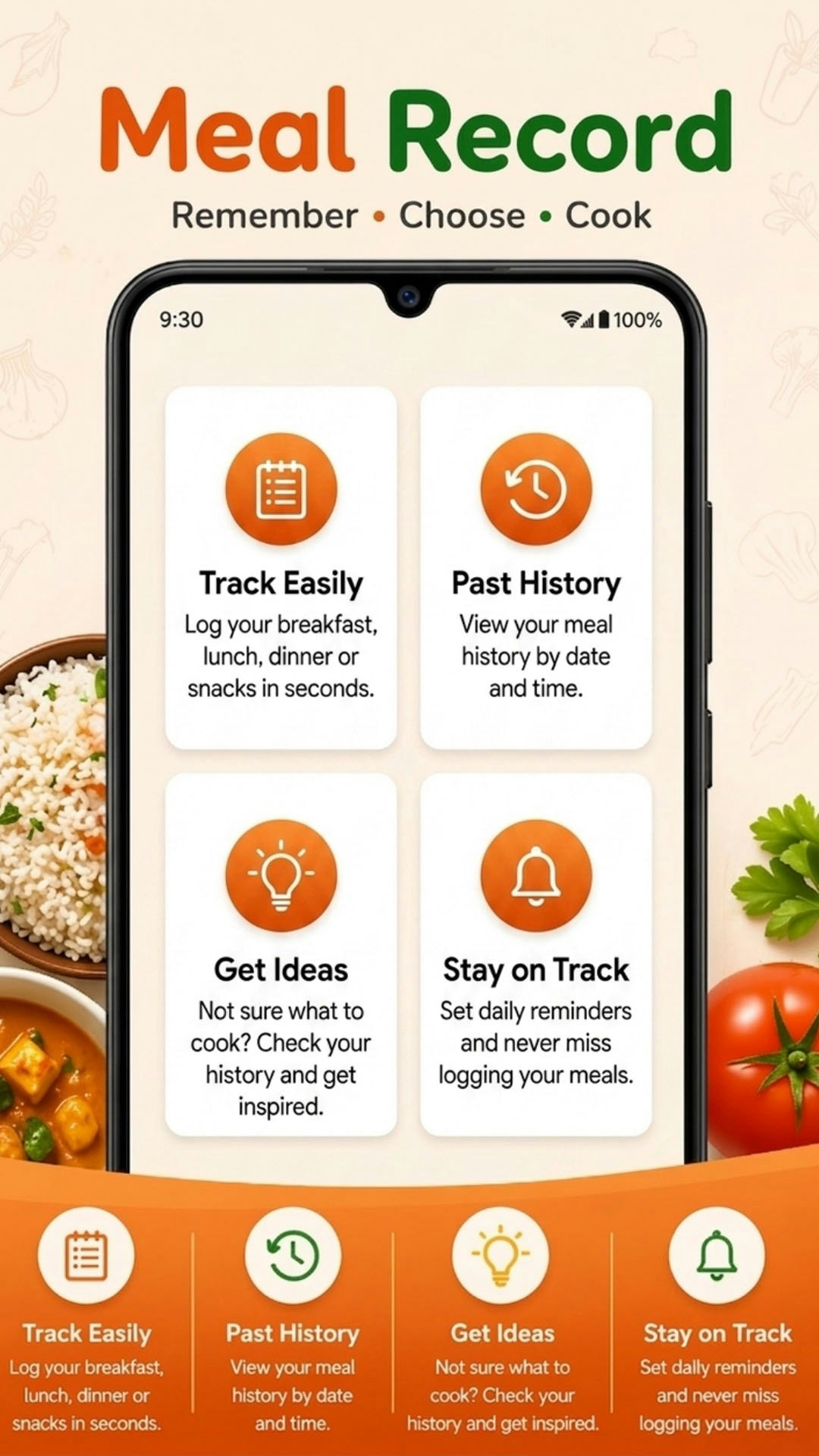 Meal Record: Track Daily Meals gallery image