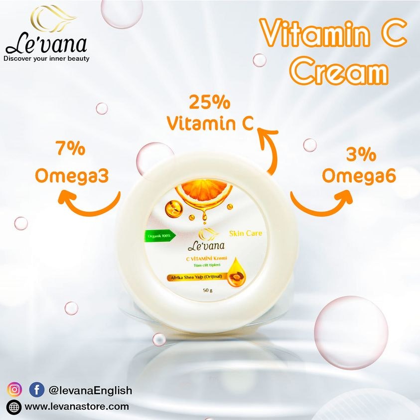 Crema de vitamina C para blanqueamiento de la piel | media 2