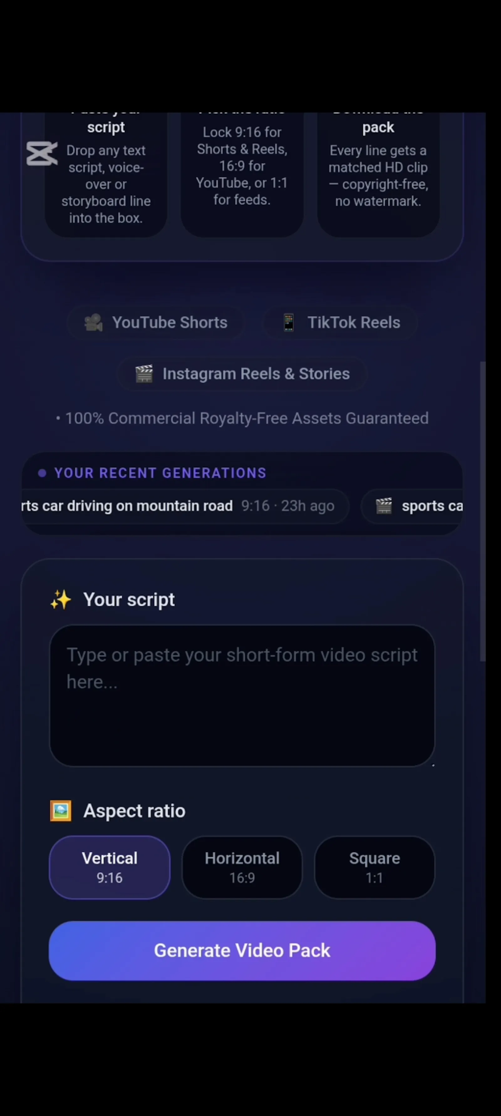 Script to Clips screenshot 2