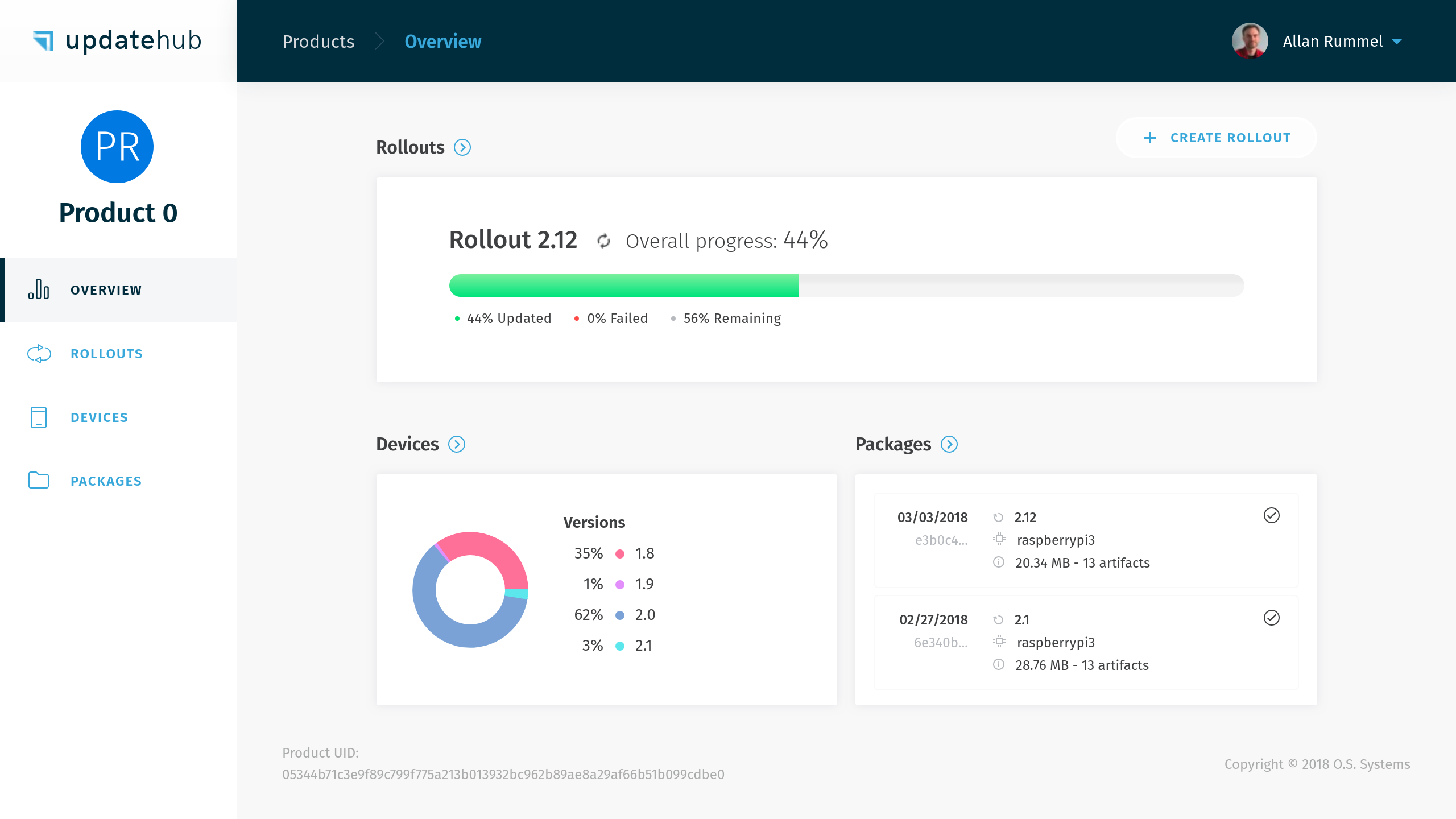 UpdateHub gallery image