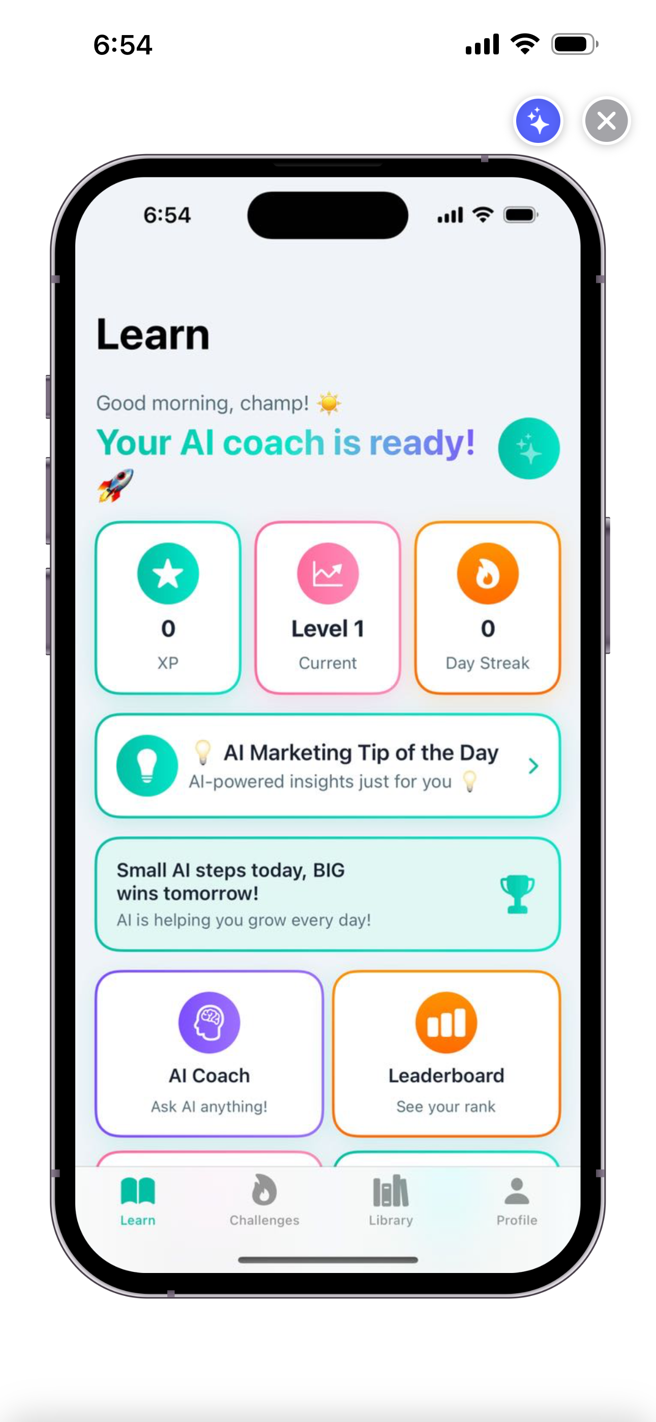 MarketingMindAi - Duolingo for Marketing gallery image