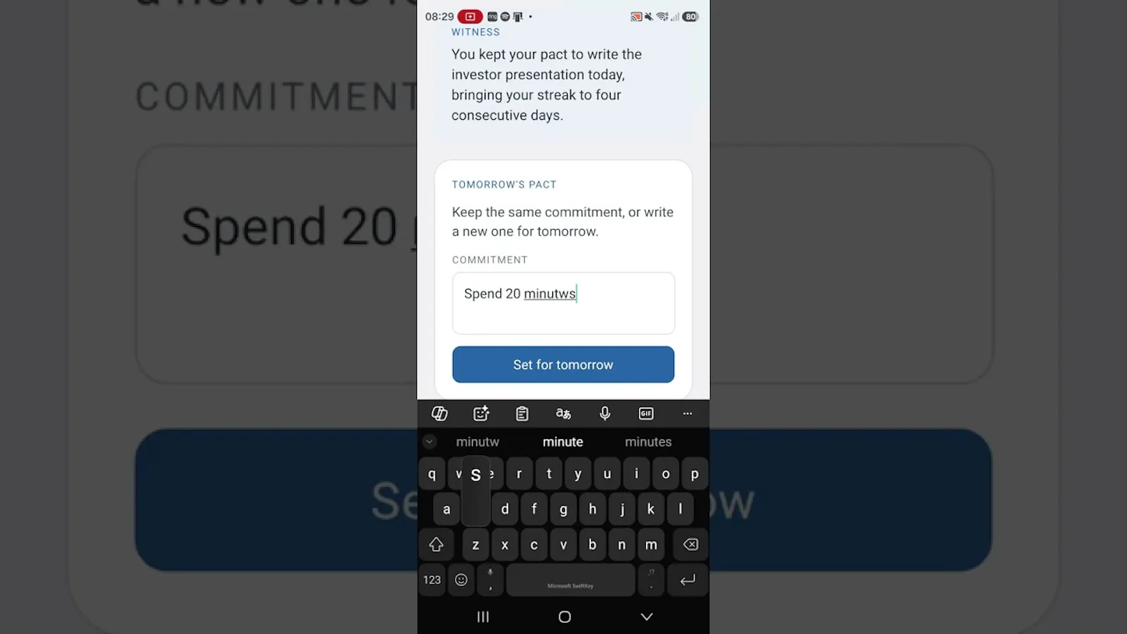PactKeeper - One promise. Every day. screenshot 1 (video preview)