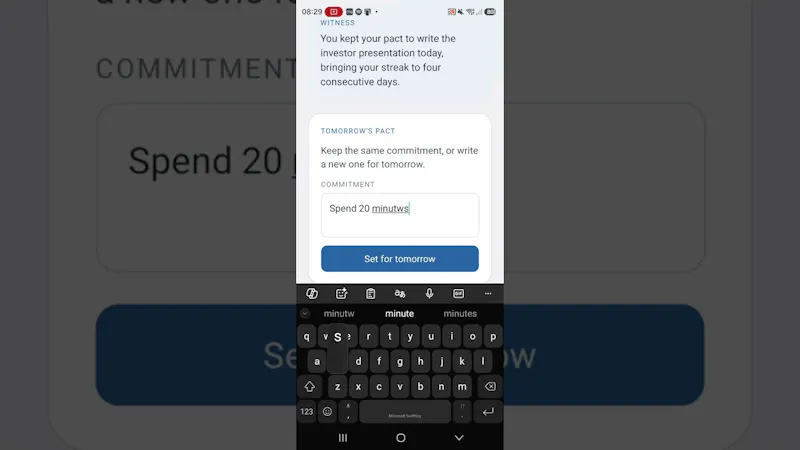 PactKeeper - One promise. Every day. screenshot 1 (video preview)