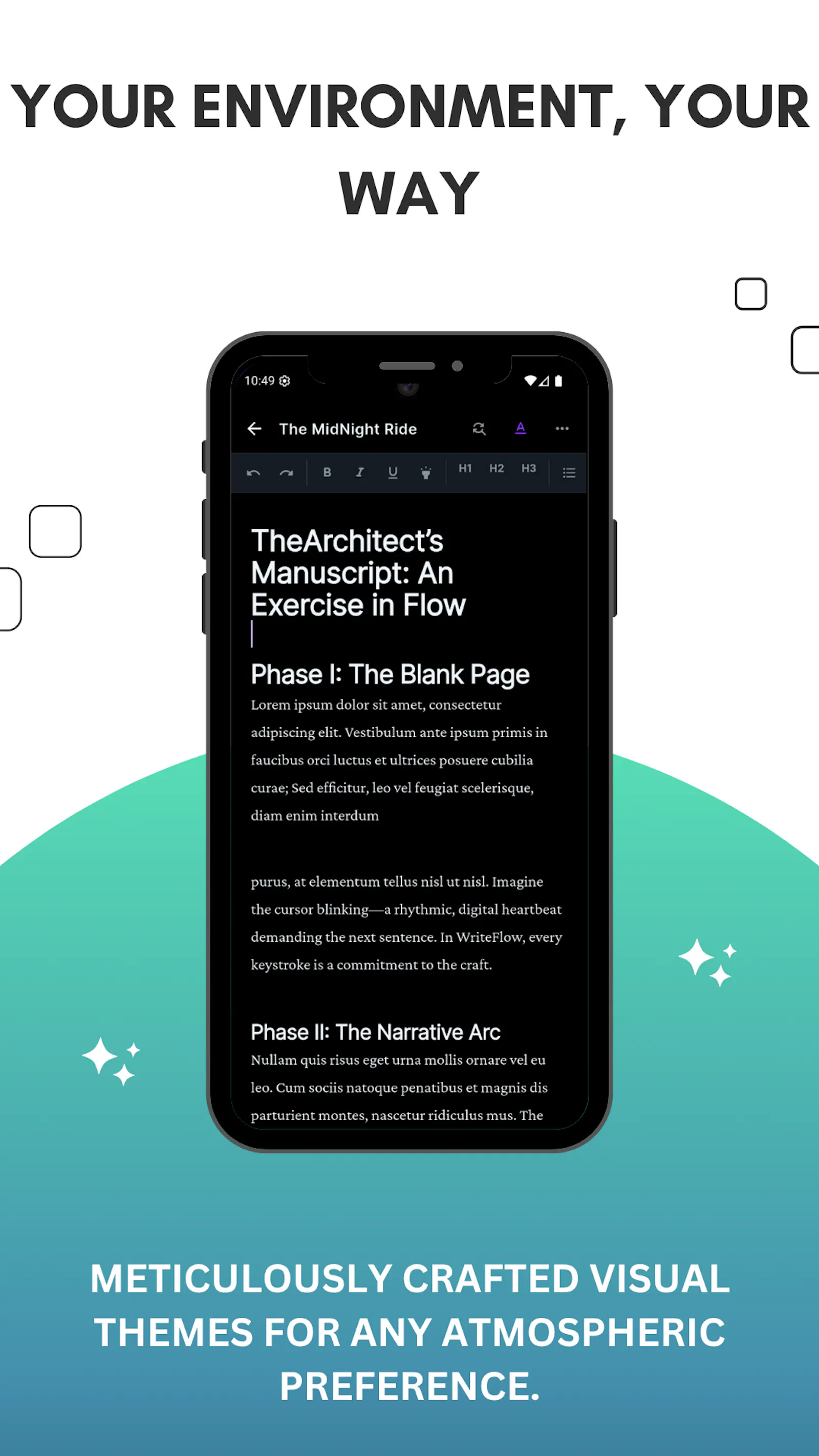 WriteFlow: Focused Writing App screenshot 5