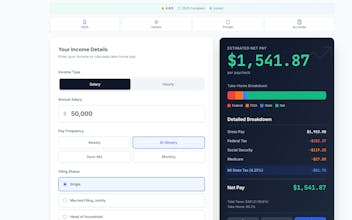 Michigan Paycheck Calculator gallery image