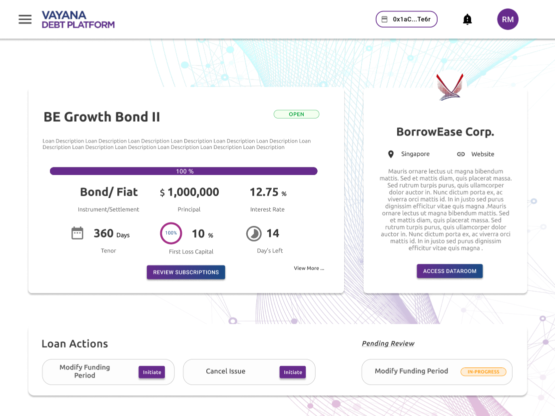 Vayana Debt Platform media 4