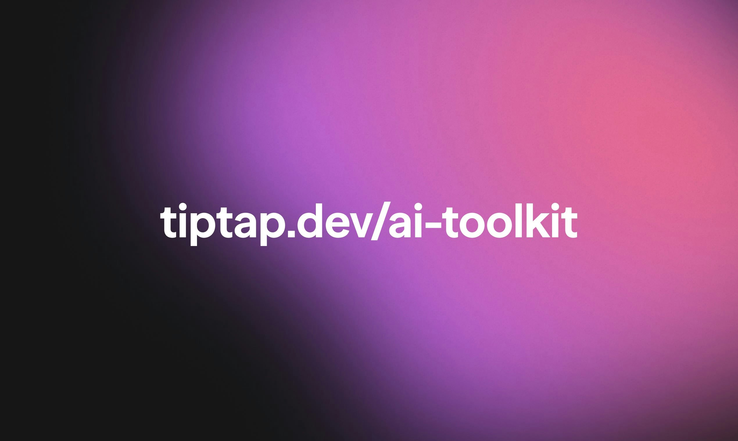 AI Toolkit by Tiptap gallery image