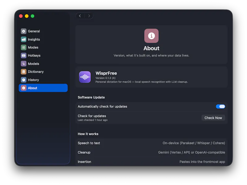 WisprFree screenshot 6