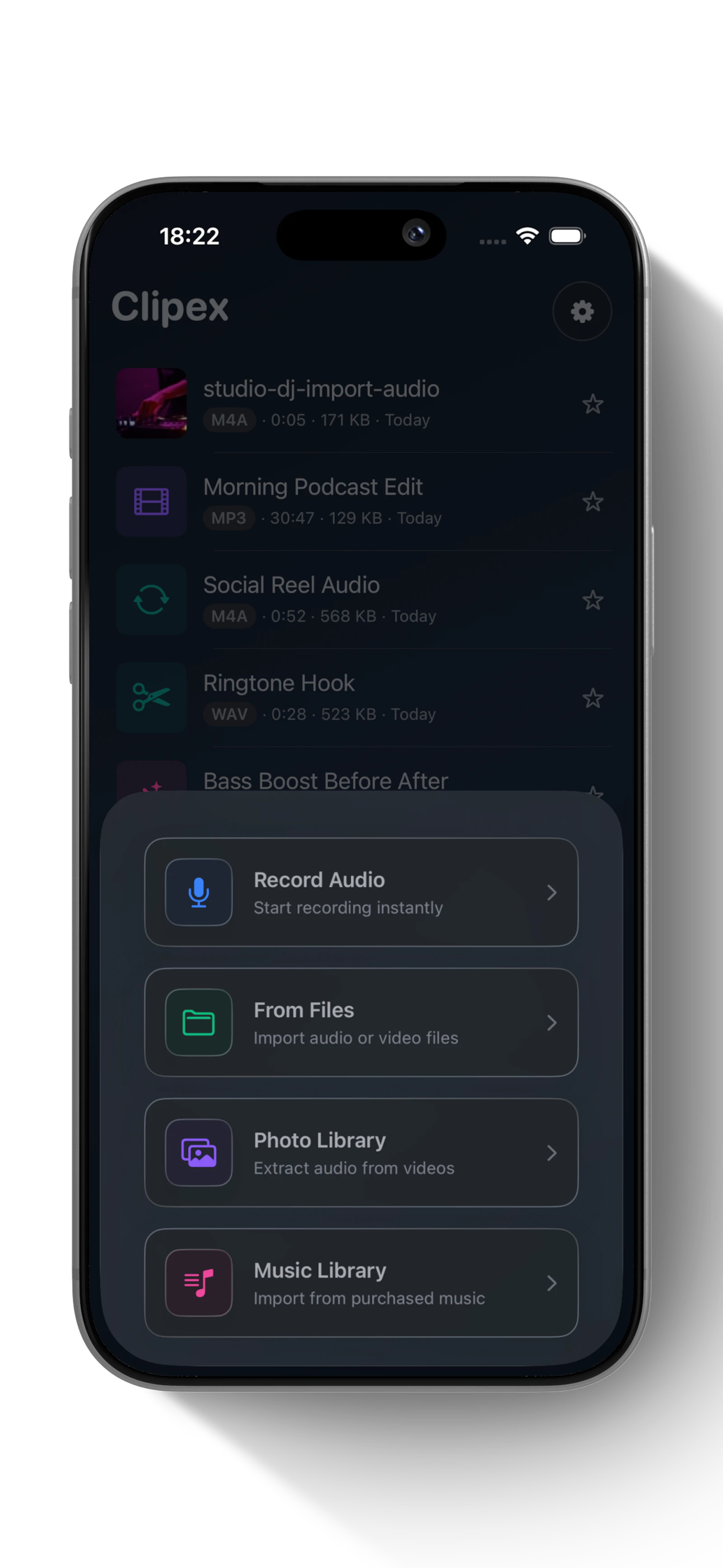 Clipex screenshot 1