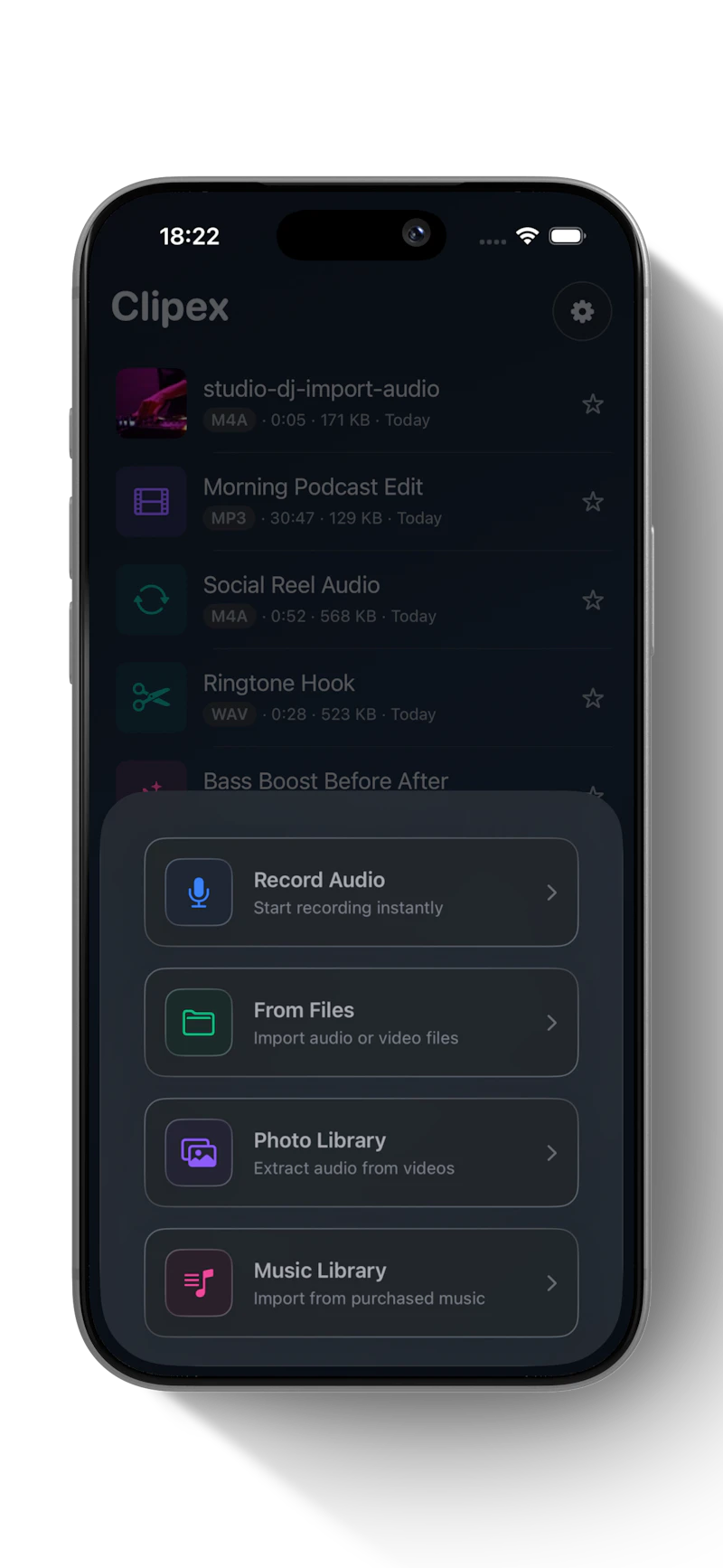 Clipex screenshot 1
