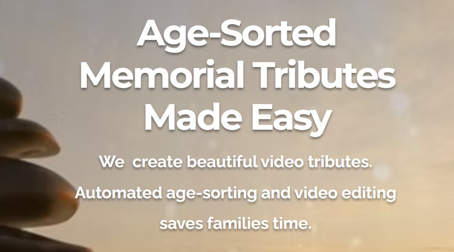 AI Age-Sorted Memorial Video Maker - Screenshot 2 showing product features and functionality