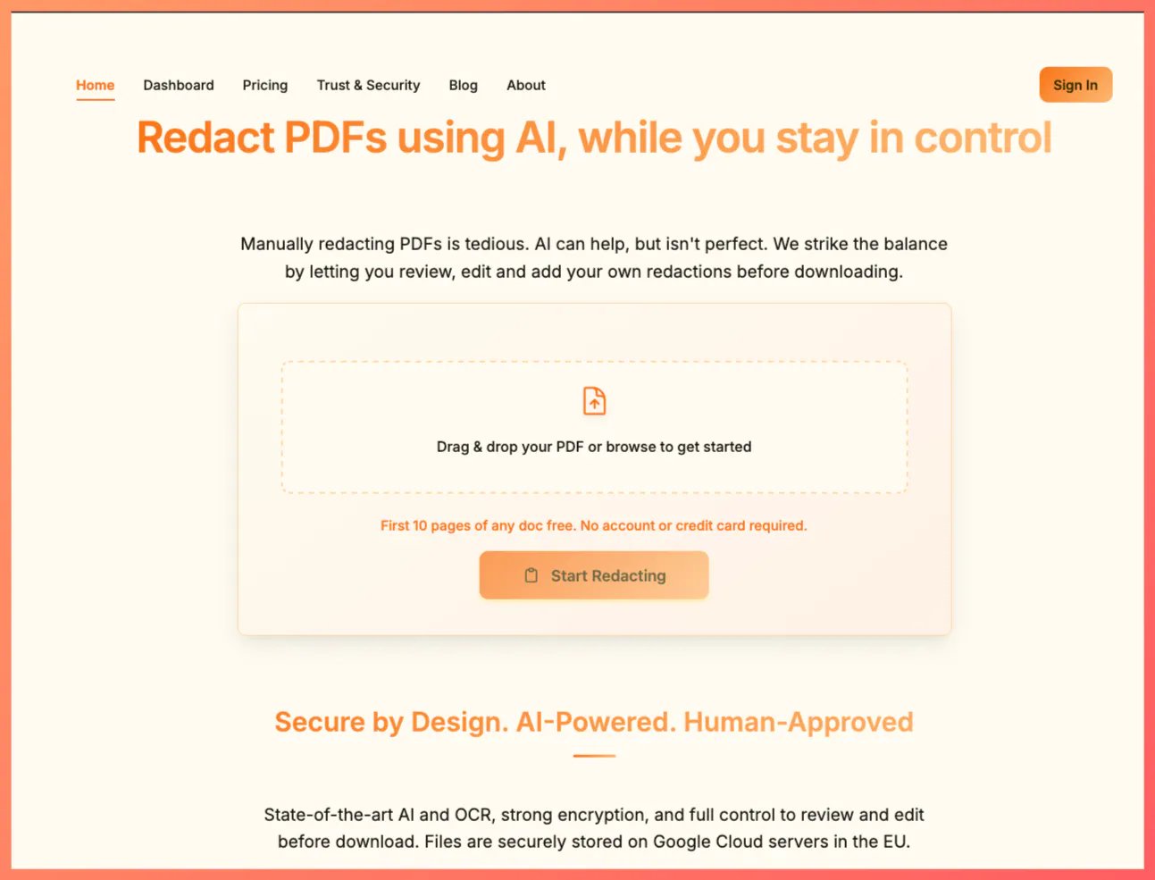 RedactMyPDF gallery image