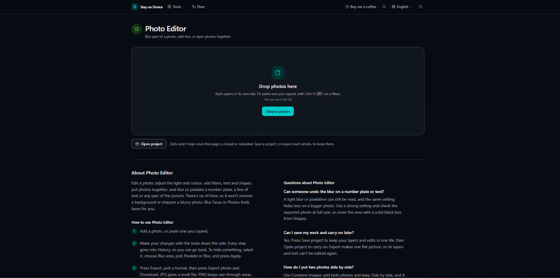 Stay on Device gallery image
