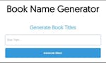 Book Name Generator image