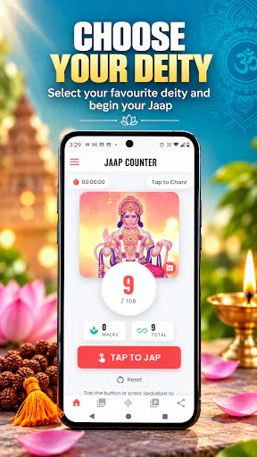 Mantra Counter: 108 Mala Jaap gallery image