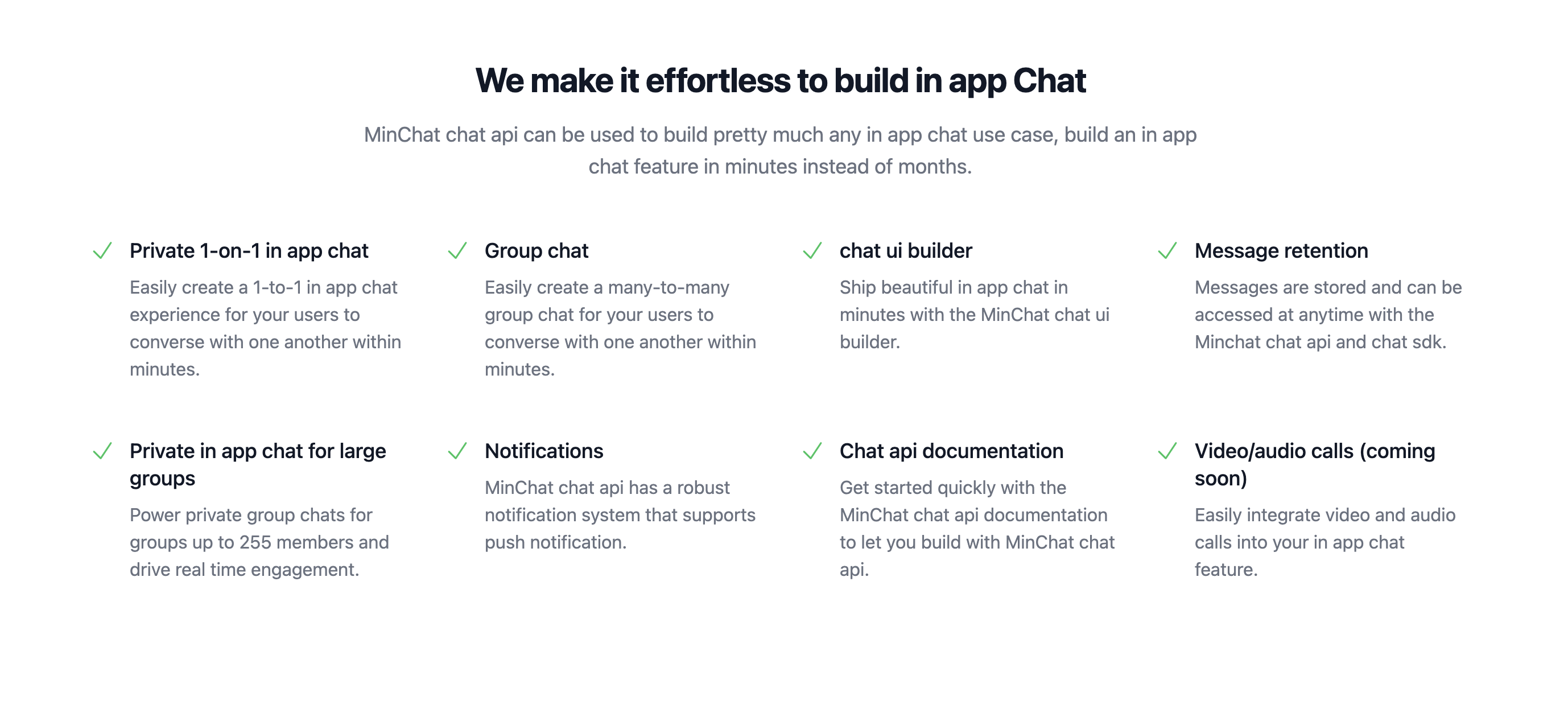 Media Minchat - Chat SDK để xây dựng chức năng trò chuyện trong ứng dụng trong vòng vài phút 4