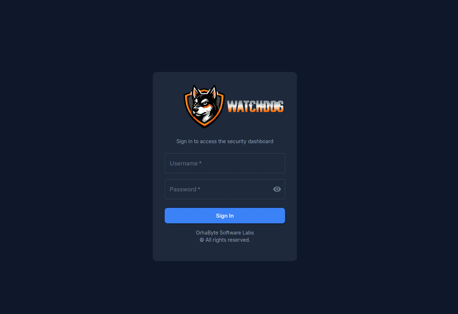 Linux- WatchDog screenshot 1