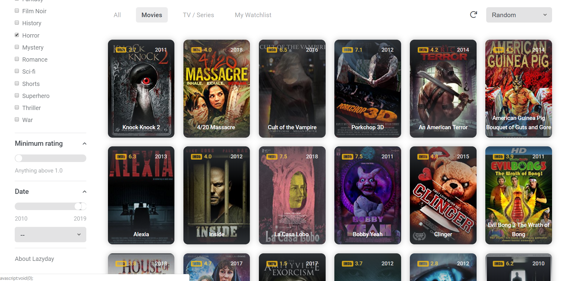 LazyDay gallery image