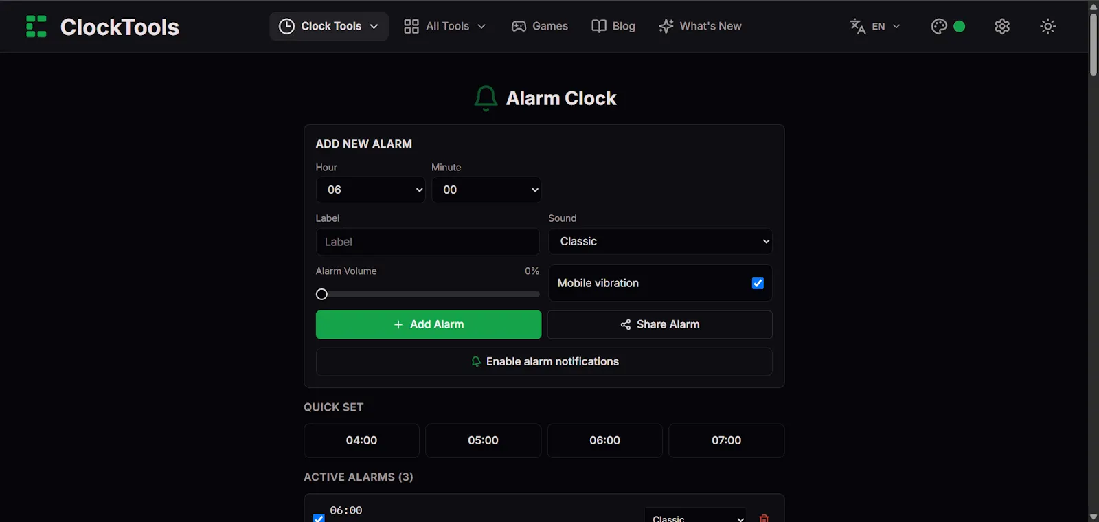 ClockTools screenshot 6