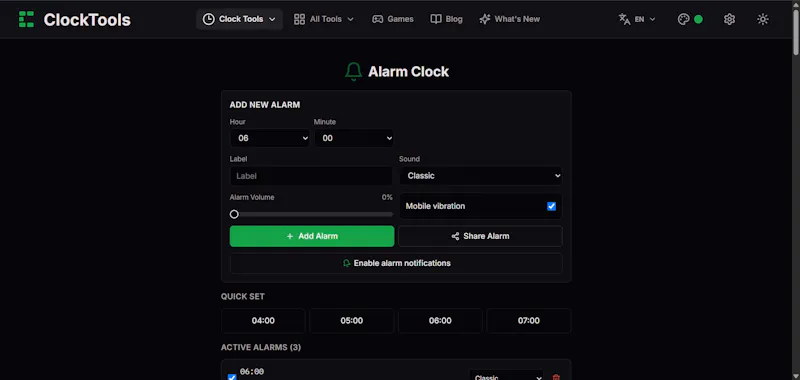 ClockTools screenshot 6