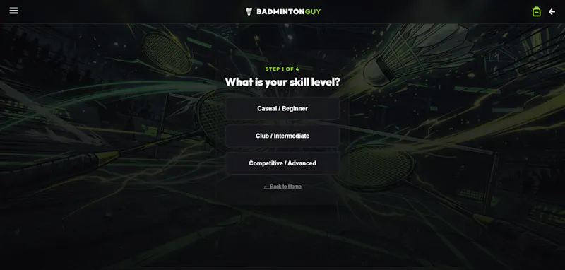 Badminton Guy screenshot 2