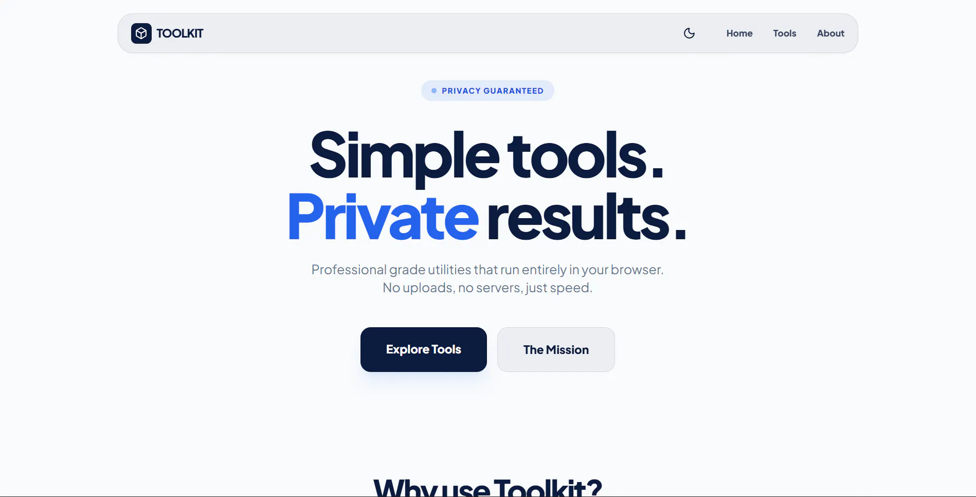 QR TOOLKIT 제품 배너
