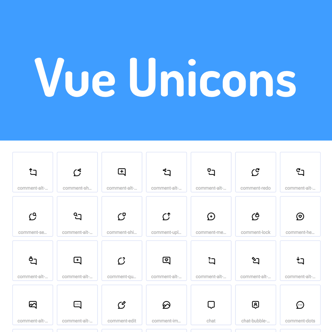 Vue Unicons