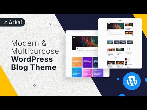 Arkai- Wordpress Theme gallery image
