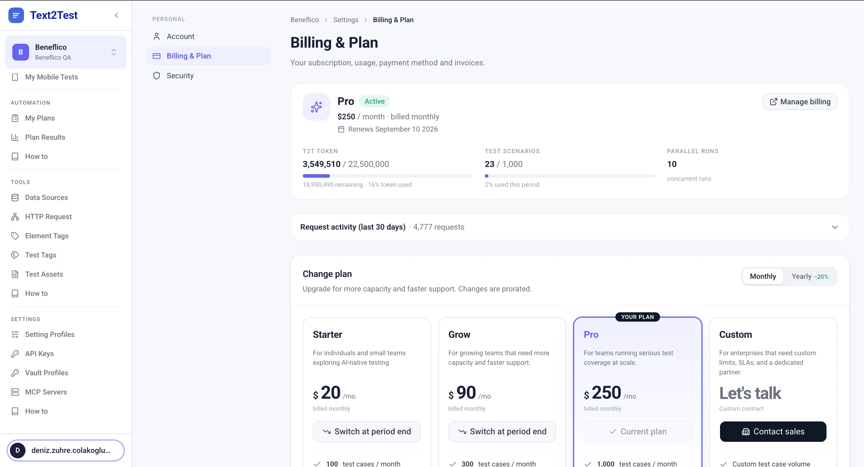Text2Test | 0 → Test Suite in Minutes screenshot 8