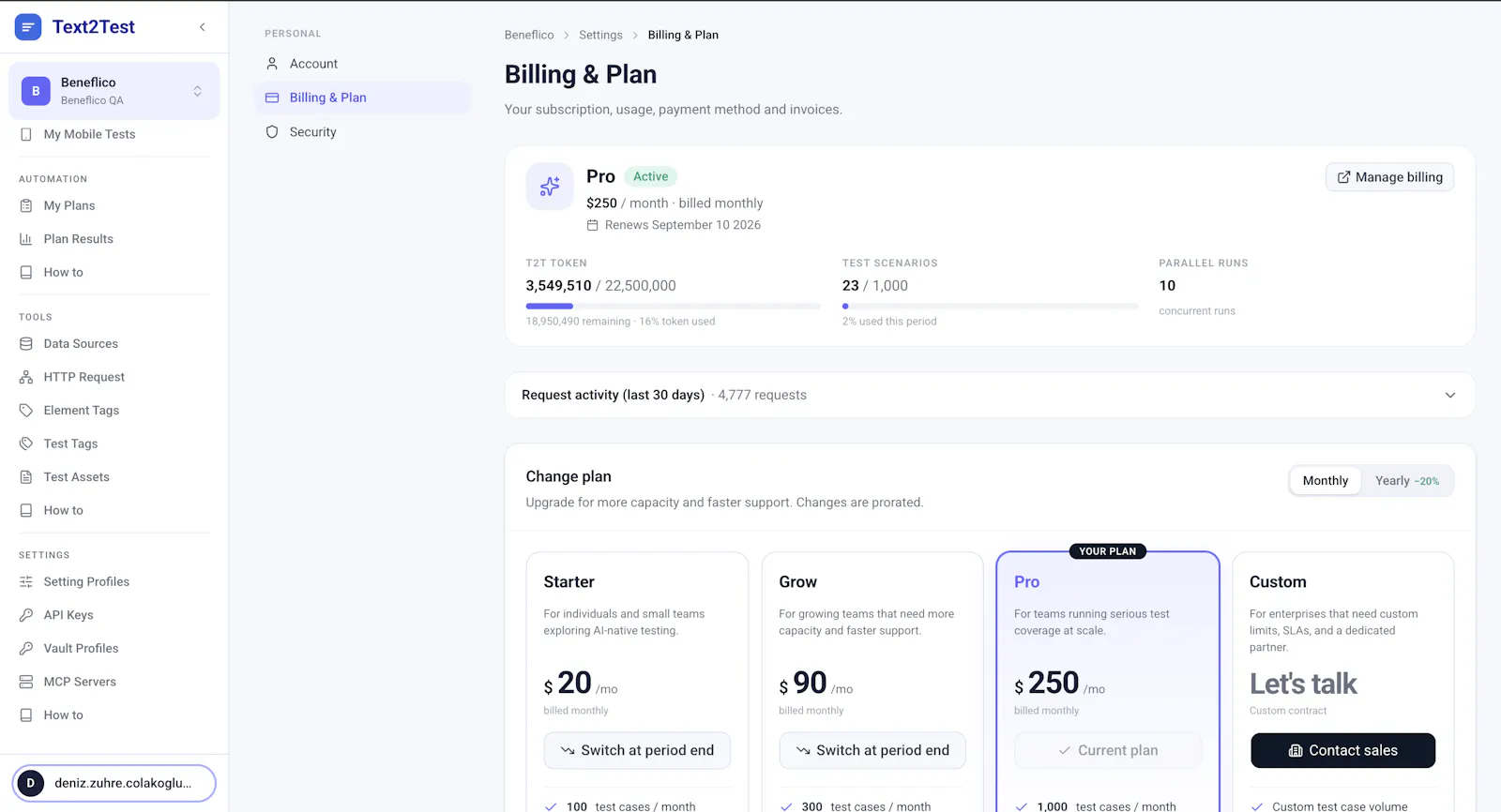 Text2Test | 0 → Test Suite in Minutes screenshot 8