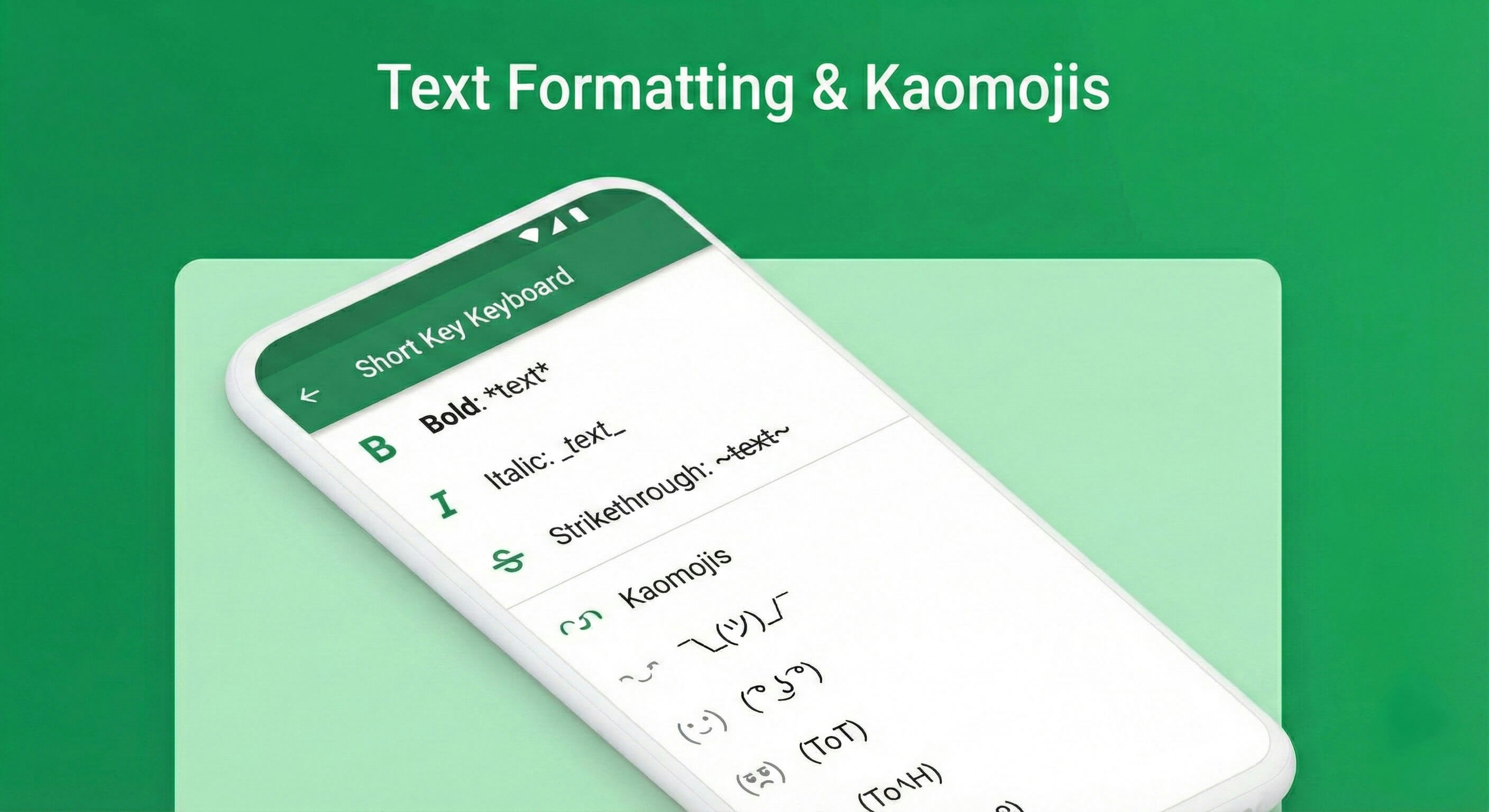 Short Key – Shortcut Keyboard - Screenshot 5 showing product features and functionality