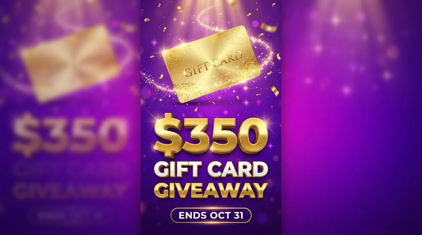 Win $350 to Spend Anywhere Free Giveaway