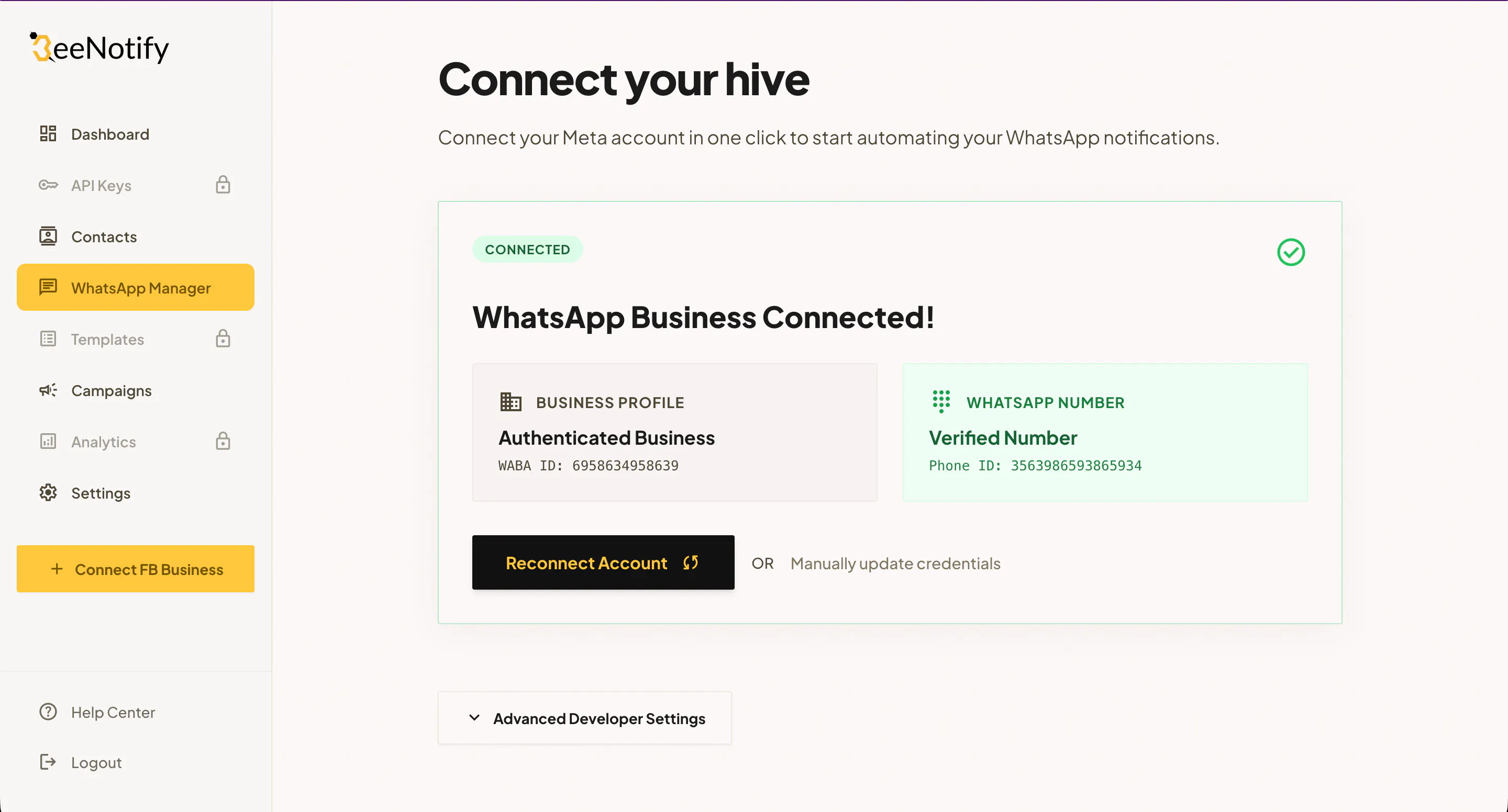 BeeNotify - Whatsapp API & Bulk Campaign gallery image
