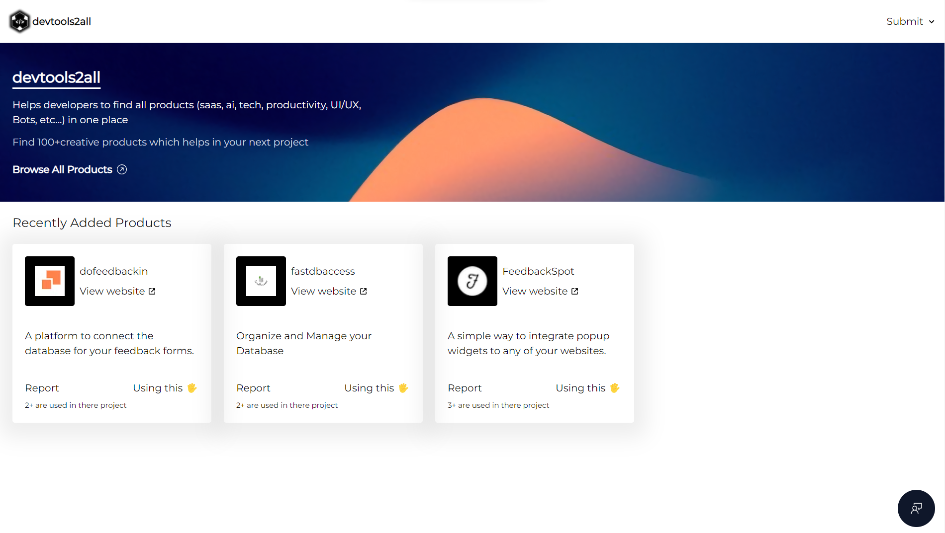 DevTools2all - Helpt ontwikkelaars om alle producten op één plek te vinden media 1