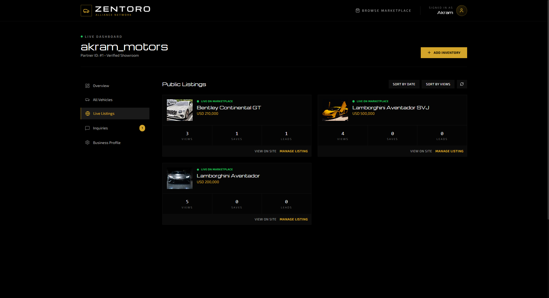 Zentoro Cars | Elite Automotive Market gallery image