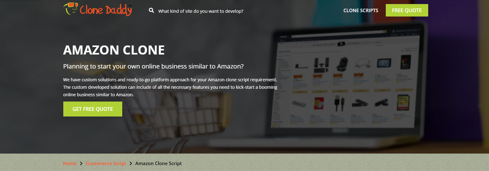 Amazon Clone, Amazon Clone Script