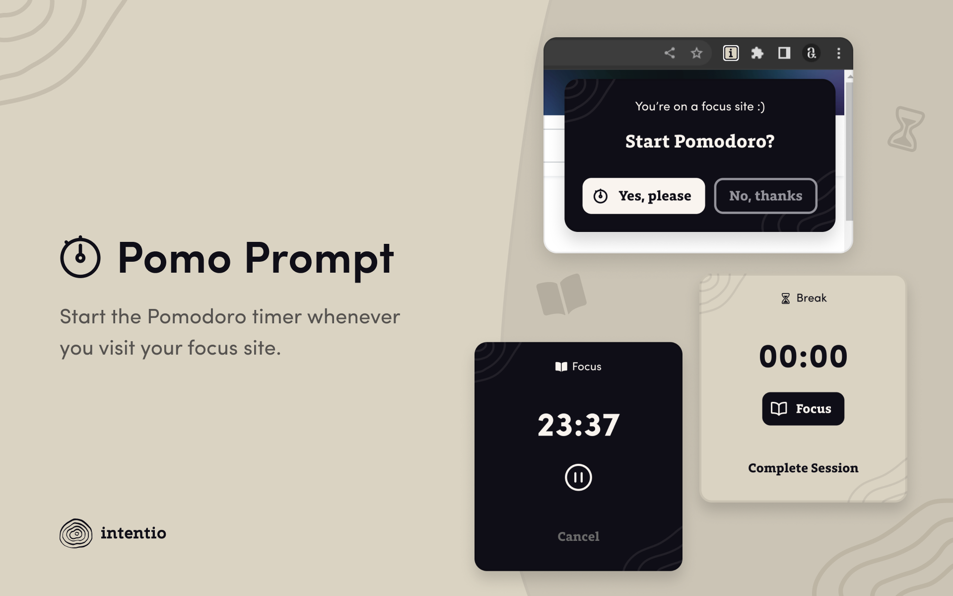 Intentio: Stop Mindless Browsing - Stop mindless browsing & become intentional media 5