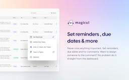 Figma Comment Organizer by Magicul media 2
