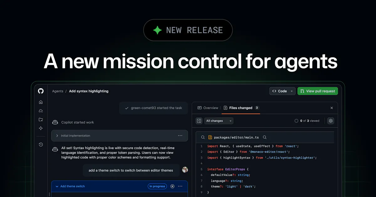 GitHub Mission Control