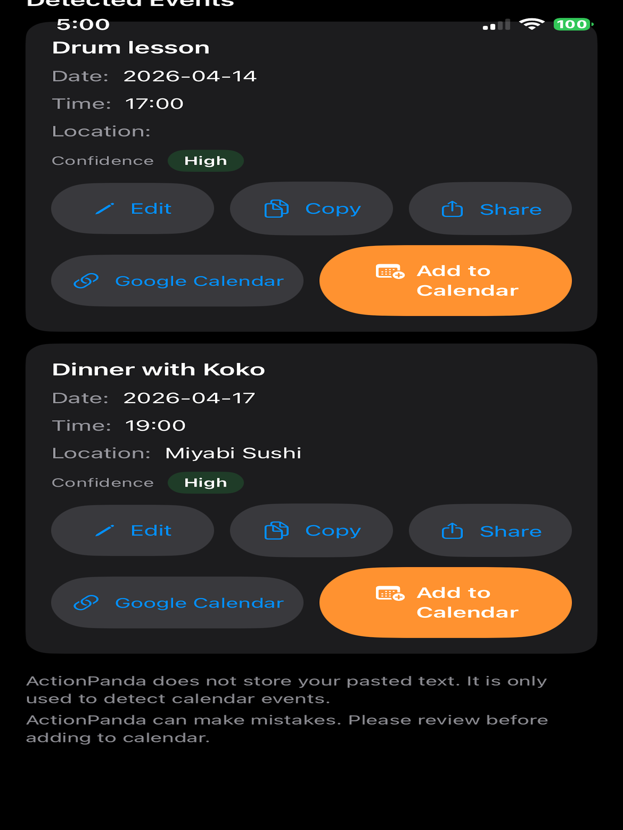 ActionPanda AI (now on iOS) gallery image