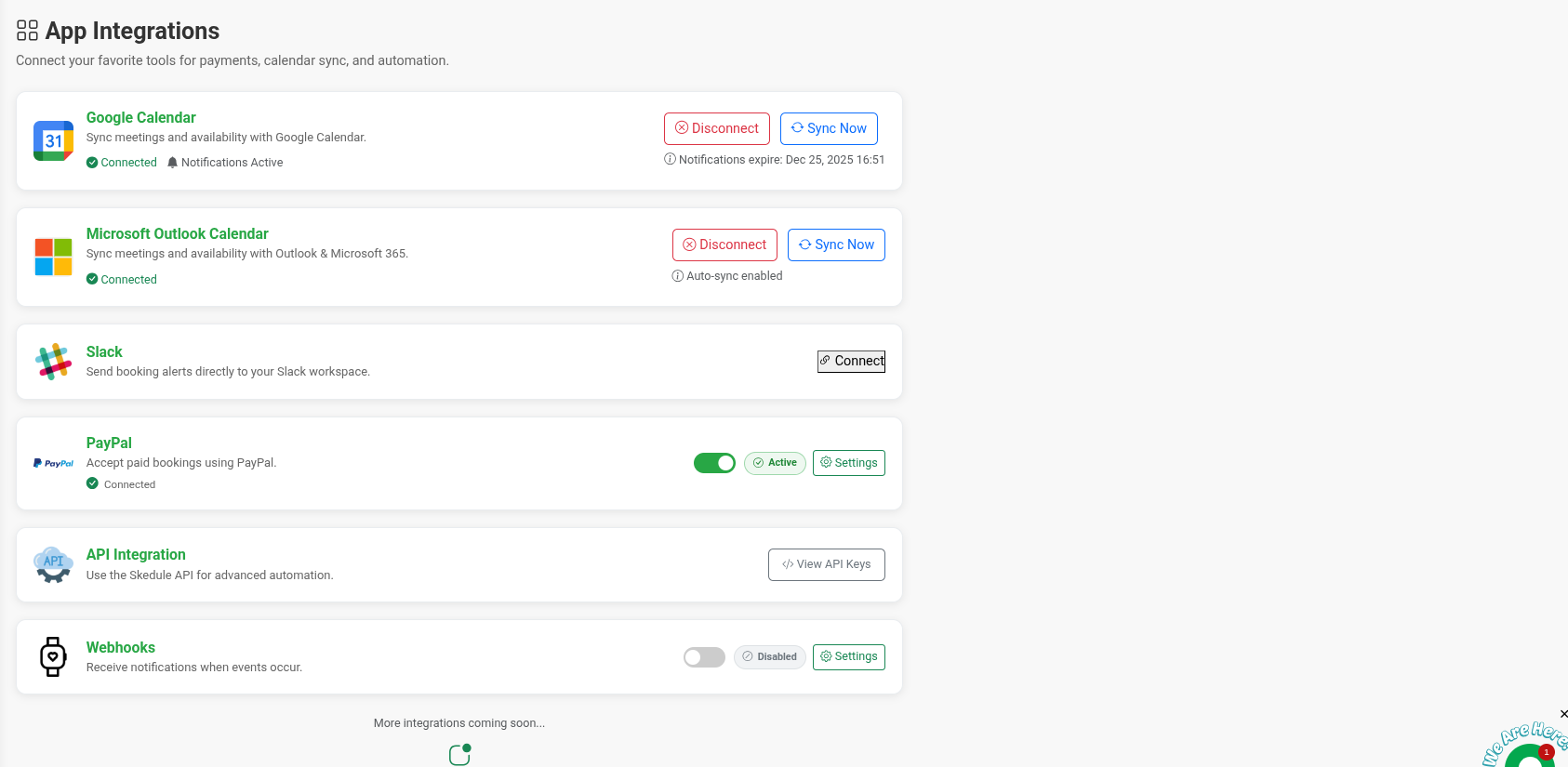 SkeduleApp Official Launch - Screenshot 4 showing product features and functionality