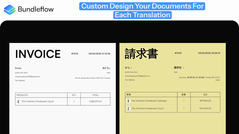 Bundleflow: bundling & Invoicing screenshot 5