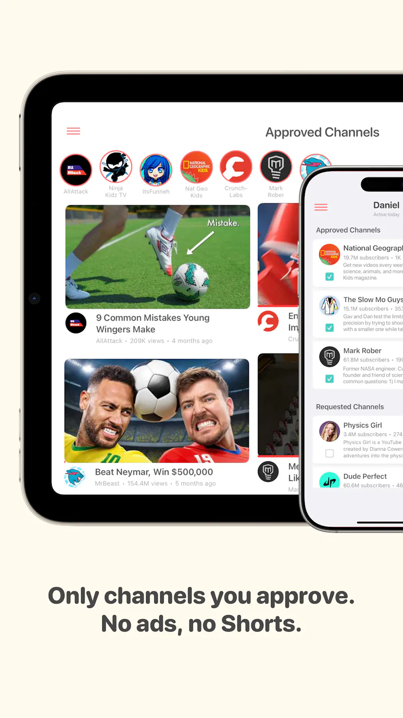 Visor: Parent-Approved YouTube screenshot 2