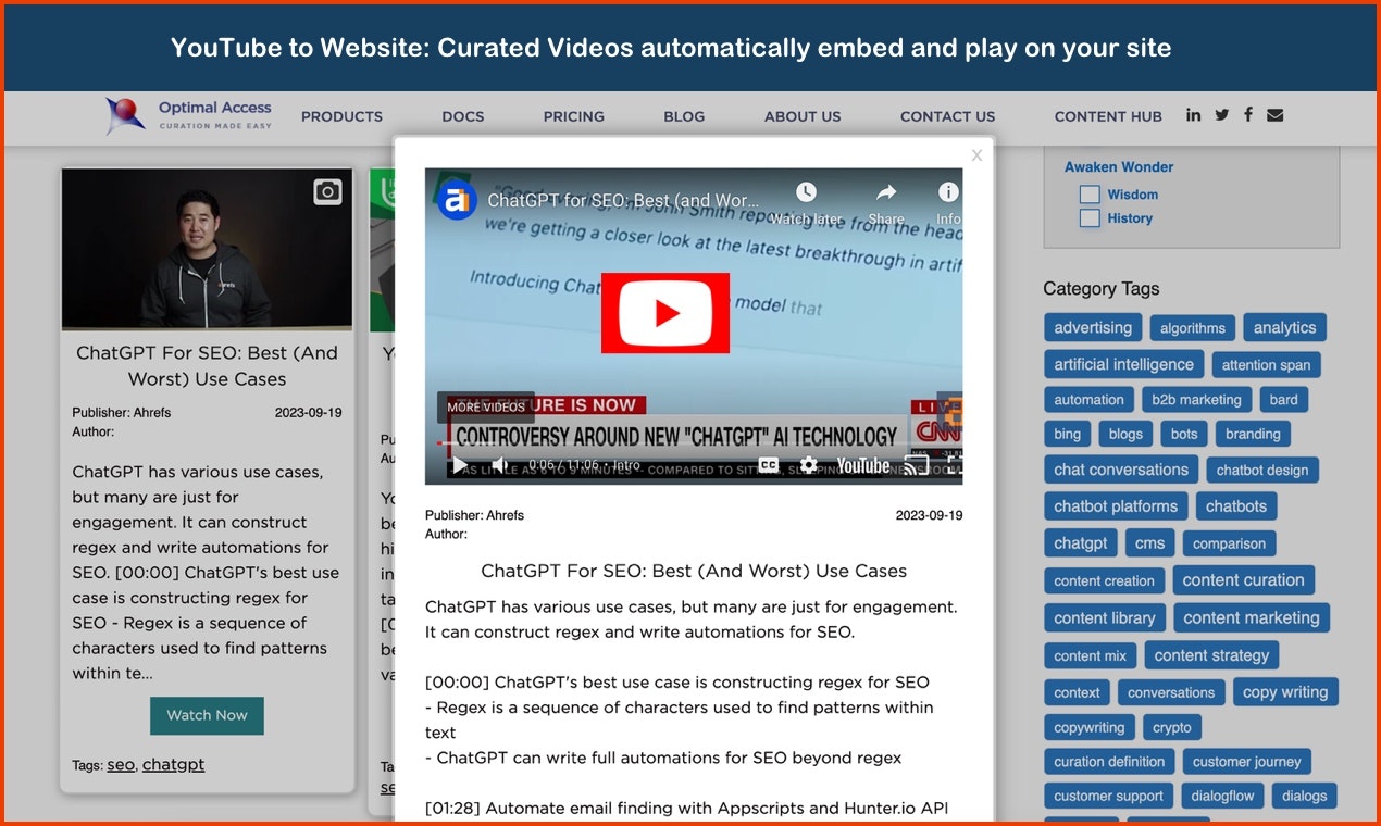 Kbucket - Доставить свежий контент с YouTube и социальных сетей медиа 4