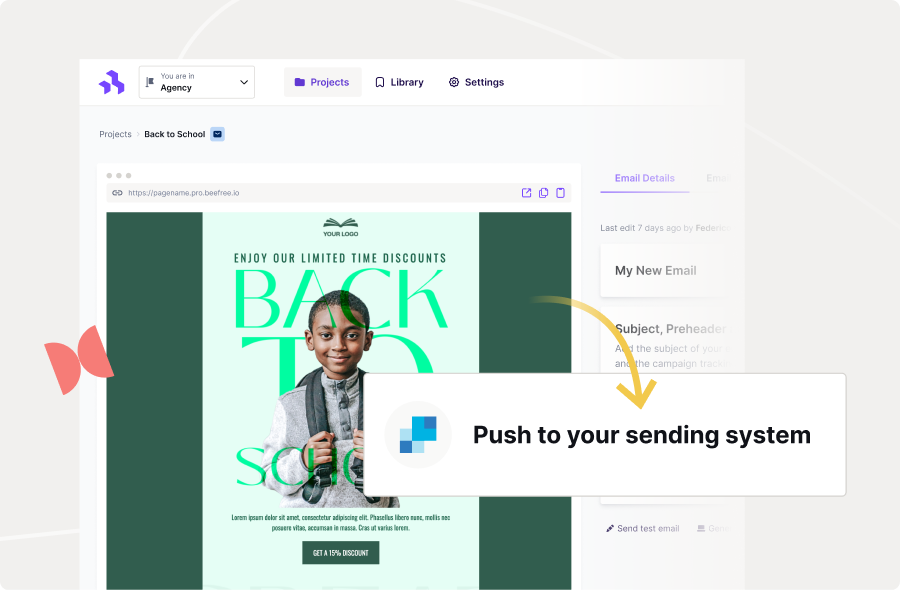 BEE Email Templates for Gmail Image