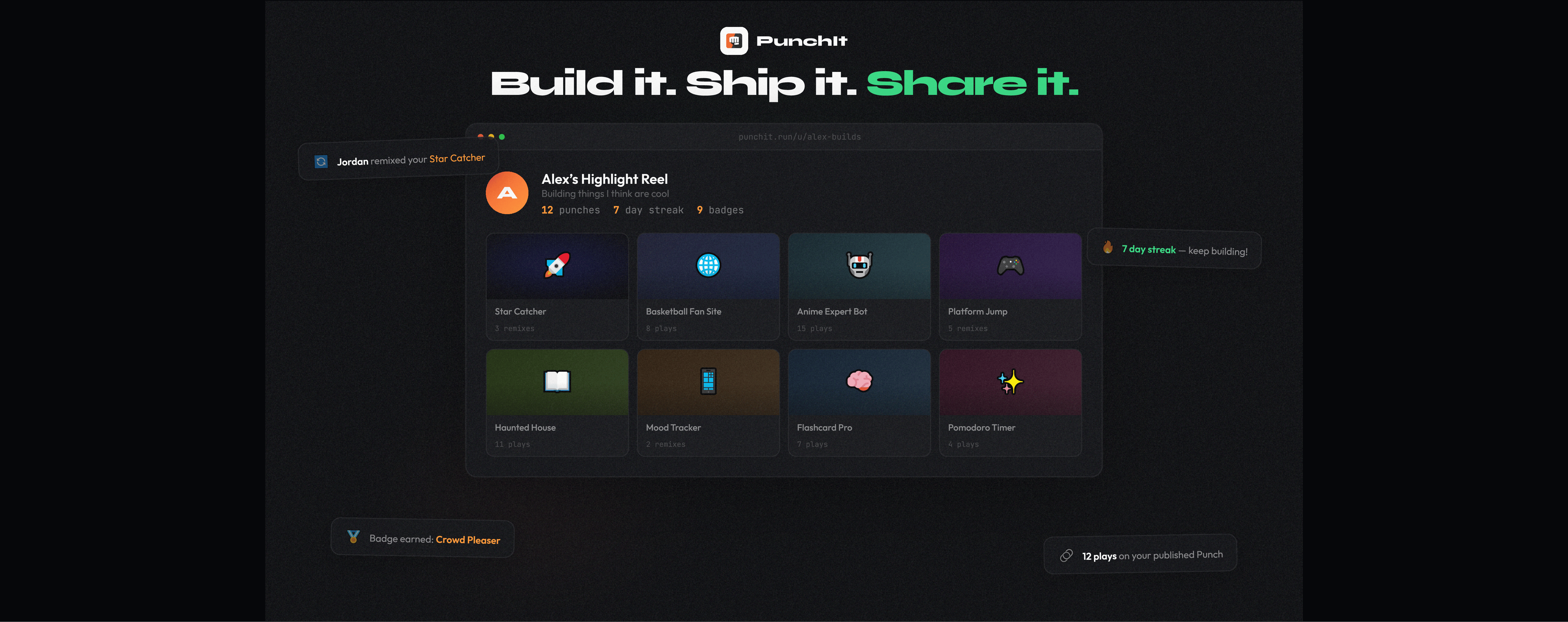 PunchIt — Vibe Coding for Newbies gallery image