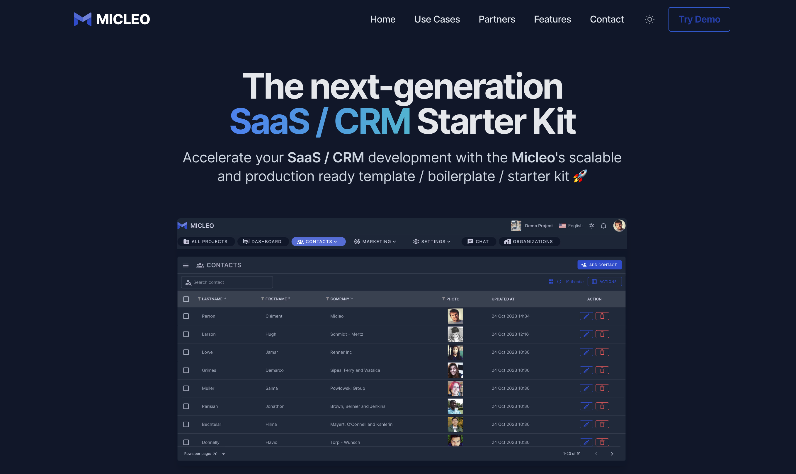 Media Micleo - Bộ khởi động SaaS/CRM thế hệ tiếp theo 1