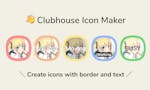 Clubhouse Icon Maker image