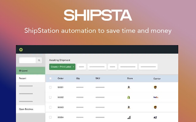 Shipsta : ShipStation의 Order Optimizer - 모든 사전 선적 운송 업체 가격을 즉시 최적화하십시오. 미디어 1